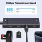 Концентратор Ugreen USB-C to 4xUSB-C 3.2 Gen2 10Gbps CM806 black (35584) - зменшене зображення 3