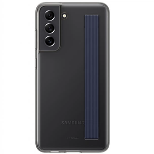 Чохол до мобільного телефона Samsung Clear Strap Cover Galaxy S21 FE (G990) Dark Gray (EF-XG990CBEGRU) зображення 1