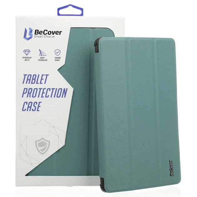 Чохол до планшета BeCover Soft TPU Pencil Apple iPad Pro 11 2020/21/22 Dark Green (706770) - зображення 1
