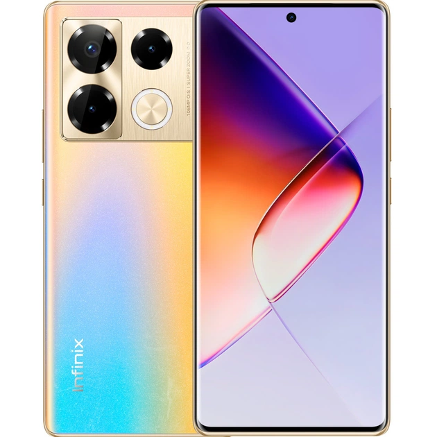 Мобільний телефон Infinix Note 40 Pro 8/256Gb NFC Titan Gold (4894947019401) - зображення 1