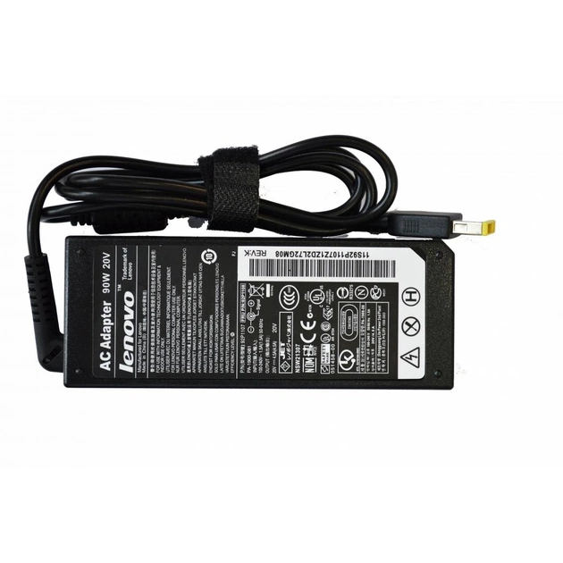 Блок живлення до ноутбуку Drobak LENOVO 90W 20V 4.5A (прямоугольный конектор USB+PIN) (141419) - изображение 1