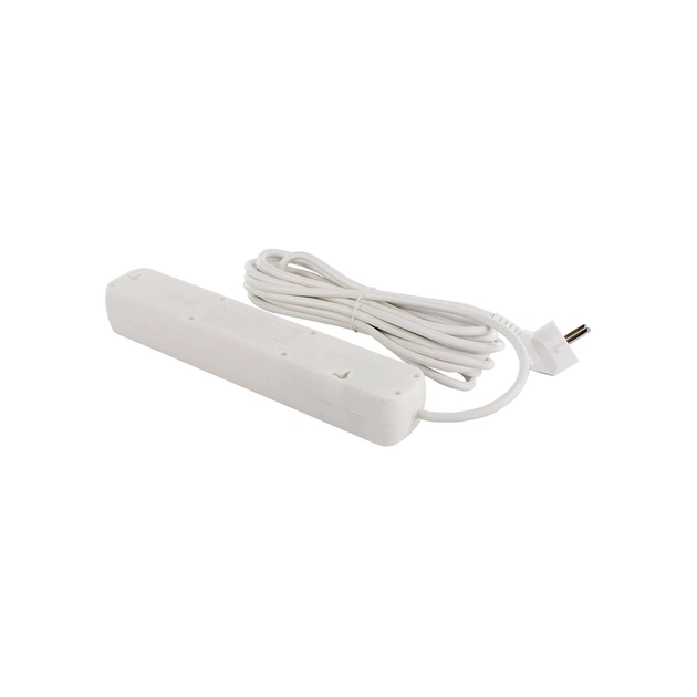 Мережевий фільтр живлення ColorWay CW-PSEA55W, 5 розеток/ 5M white (CW-PSEA55W) - picture 3