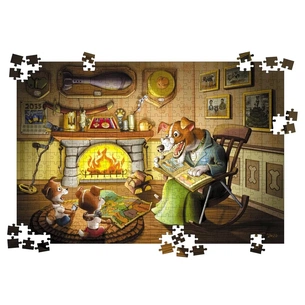 Пазл UkrainianPuzzles Пес Патрон на пенсии изображение 1