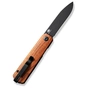 Ніж Civivi Sendy, Guibourtia Wood, Darkwash (C21004A-2) - зменшене зображення 4