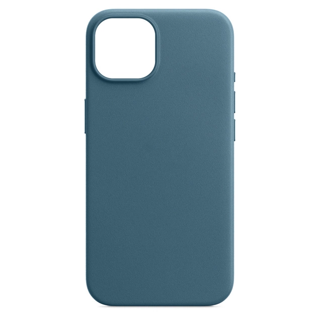 Чохол до мобільного телефона Armorstandart FAKE Leather Case Apple iPhone 15 Sea Blue (ARM76292) - зображення 1