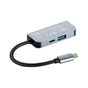 Концентратор 2E USB-C 4-in-1 1xUSB 3.0 + 1xUSB-C PD + HDMI 0.14m gray (2E-W2680) - уменьшенное изображение 3