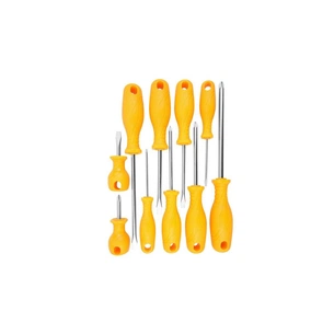 Набір викруток Tolsen 10 шт пластикова рукоятка (20740) зображення 1