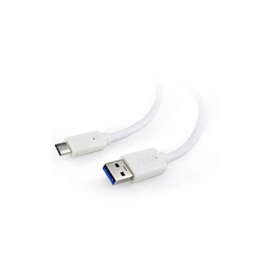 Дата кабель USB 3.0 AM to USB-C 0.1m Cablexpert (CCP-USB3-AMCM-W-0.1M) зображення 1