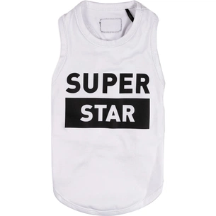 Борцівка для тварин Pet Fashion "Superstar" XS-2 біла (4823082421831) зображення 1