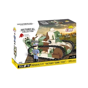 Конструктор Cobi Перша Світова Війна Танк Рено FT-17 Перемога, 304 деталей (COBI-2992) зображення 1