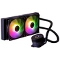 Система рідинного охолодження CoolerMaster MasterLiquid 240L Core ARGB (MLW-D24M-A18PZ-R1) - зменшене зображення 1