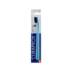 Зубна щітка Curaprox CS 1560 Soft М'яка D 0.15 мм Блакитна із синьою щетиною (CS 1560-01) зображення 1