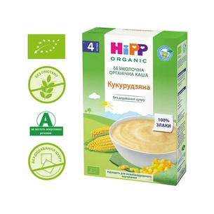 Дитяча каша HiPP органічна Кукурудзяна +4 міс. 200 гр (9062300139911) зображення 1