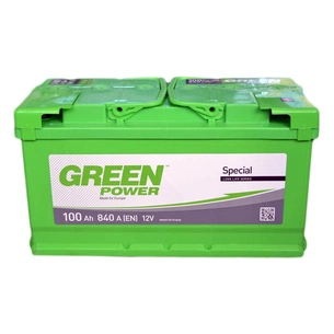 Акумулятор автомобільний GREEN POWER 100Аh (000022364) зображення 1