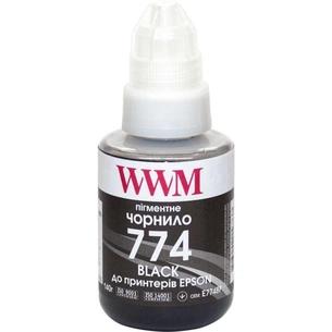 Чорнило WWM Epson M100/M200 140г Black Pigm. (E774BP) зображення 1