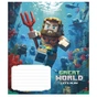 Зошит Школярик Great world 12 аркушів коса лінія (012-3533C) - зменшене зображення 5