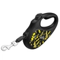Повідець для собак WAUDOG R-leash Бетмен Візерунок світловідбиваюча стрічка M 5 м (8125-1006-01) - зменшене зображення 2