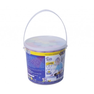 Крейда ZiBi кольорова JUMBO, 15 шт у відрі, BABY Line (ZB.6711-99) зображення 1
