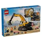 Конструктор LEGO City Жовтий будівельний екскаватор (60420) - зменшене зображення 7