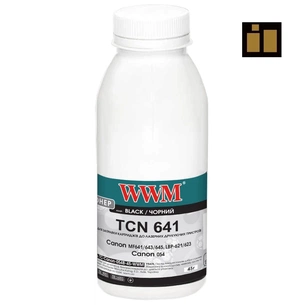 Тонер Canon MF641/643/645, LBP-621/623, Canon 054, 45г Black, chip WWM (TC-Canon-054B-45-WWM) зображення 1
