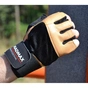 Рукавички для фітнесу MadMax MFG-269 Professional Brown M (MFG-269-Brown_M) - зменшене зображення 3