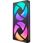 Кулер до корпусу NZXT F280 RGB Core Fan (Single Frame) - Black (RF-U28HF-B1) - зменшене зображення 2