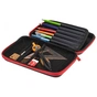 Пенал Cool For School 1 відділення з органайзером чорний (QT-5667-Black) - зменшене зображення 2