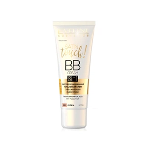 Тональний крем Eveline Cosmetics 8in1 Satin Touch BB Cream SPF10 001 - Ivory 30 мл (5901761987454) зображення 1