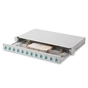 Патч-панель 1U 19", 12xLC duplex, incl, Splice Cass, OM3 Color Pigtails, Adapter Digitus (DN-96331/3) - уменьшенное изображение 3