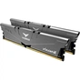 Модуль пам'яті для комп'ютера DDR4 16GB (2x8GB) 3200 MHz T-Force Vulcan Z Gray Team (TLZGD416G3200HC16CDC01) - зменшене зображення 3