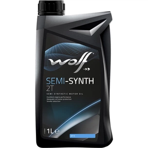 Моторна олива Wolf SEMI-SYNTH 2T 1л (8301803) зображення 1