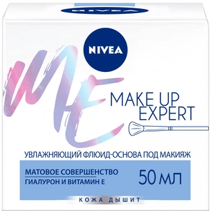 Крем для обличчя Nivea Make Up Expert 2 в 1 для нормальної та комб. шкіри 50 мл (4005900773357) зображення 1