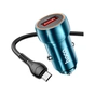 Зарядний пристрій HOCO Z46 USB Sapphire Blue (6931474770301) - зменшене зображення 4