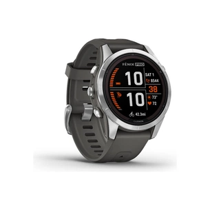 Смарт-годинник Garmin fenix 7S Pro Solar, Glass, SS w/ Graphite band, GPS (010-02776-01) зображення 1