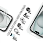 Плівка захисна Armorstandart Anti-Blue Apple iPhone 15 (ARM68281) - зменшене зображення 2