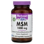 Вітамінно-мінеральний комплекс Bluebonnet Nutrition МСМ 1000 мг, MSM, 120 вегетаріанських капсул (BLB0960) - зменшене зображення 1