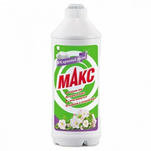 Засіб для ручного миття посуду Макс Яблоневый Цвет 500 мл (4820026412641) зображення 1