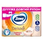 Туалетний папір Zewa Deluxe Персик 3 шари 12 рулонів (7322541396026) - уменьшенное изображение 2