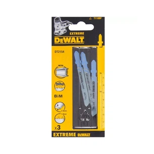 Полотно DeWALT для металу швидкий, L=76, WL=51, 1.8 мм, макс. глибина різу - 6 мм, 3 шт (DT2154) изображение 1