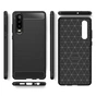Чохол до мобільного телефона Laudtec Huawei P30 Carbon Fiber (Black) (LT-P30B) - зменшене зображення 4