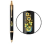 Ручка кулькова Parker IM 17 UKRAINE Black GT BP Квіти (22032_T1050u) - зменшене зображення 1