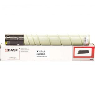 Тонер-картридж BASF Minolta TN216, A11G251 Yellow (BASF-KT-TN216Y) зображення 1
