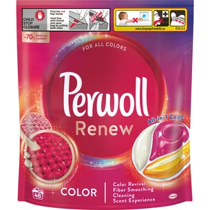 Капсули для прання Perwoll Renew Color для кольорових речей 46 шт. (9000101570588) зображення 1