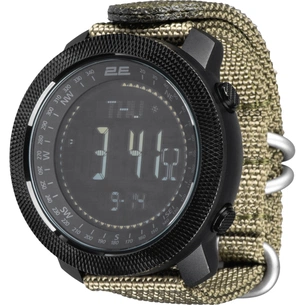 Смарт-годинник 2E Trek Pro Black-Green з компасом, барометром та крокоміром (2E-TCW30BK) зображення 1