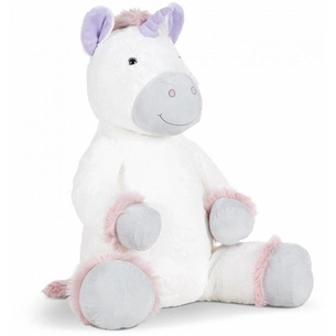 М'яка іграшка Melissa&Doug Великий лагідний плюшевий єдиноріг (MD30415) зображення 1