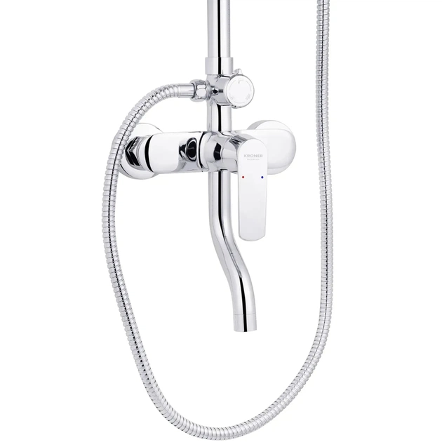 Душевой гарнитур Kroner Armada-C064K + змішувач Hagen-C010 + змішувач Bidet-C082 (CVS30203) - изображение 6