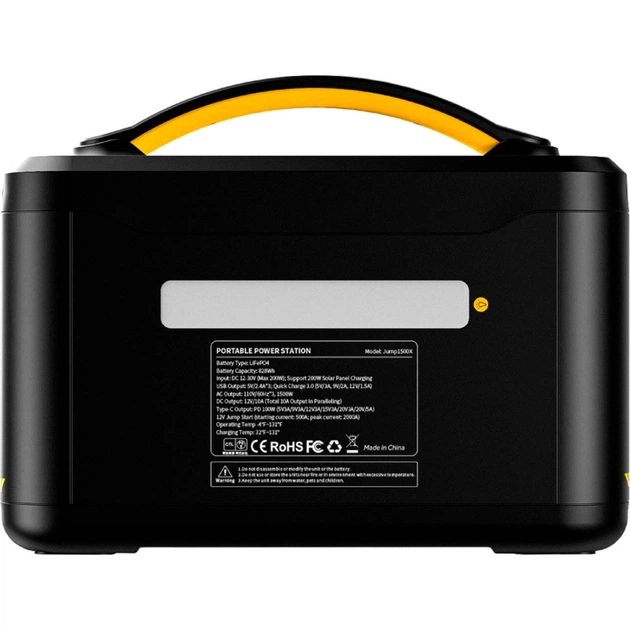 Зарядна станція Vtoman Jump 1500X PB-22 1500W 828Wh (Jump 1500X) - зображення 3