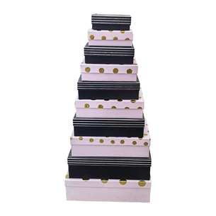 Подарункова коробка Buromax 10 шт 1в1 тиснення фольгою (BM.2333745) зображення 1