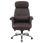 Офісне крісло Аклас Драгобрат, AL MB, Шкіра LC-K Dark Brown/PU Dark Brown (00179839) - зменшене зображення 2
