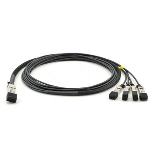 Оптичний патчкорд Alistar DAC-QSFP-4SFP+-1M изображение 1